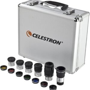 Celestron Accessory Kit with Five 1.25" Plossl Eyepieces, 2x Barlow and Filter Set