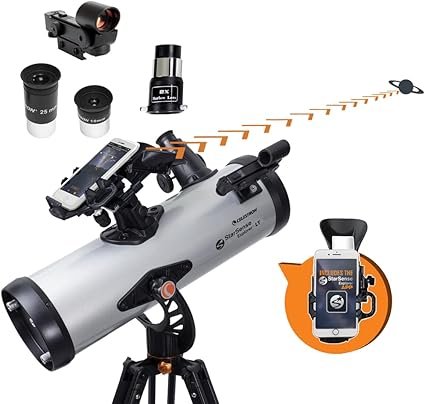 114mm StarSense Explorer Reflector Telescope with Smartphone Navigation