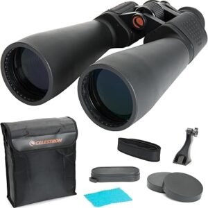 Celestron SkyMaster 25x70 Astronomy Binoculars with Multi-Coated Lenses, Tripod Adapter and Carrying Case for Detailed Long-Distance Observation