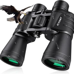 20x50 High-Power Waterproof Binoculars with Low Light Vision, Compact Binoculars for Bird Watching, Wildlife Observation, Camping, Sports & Travel